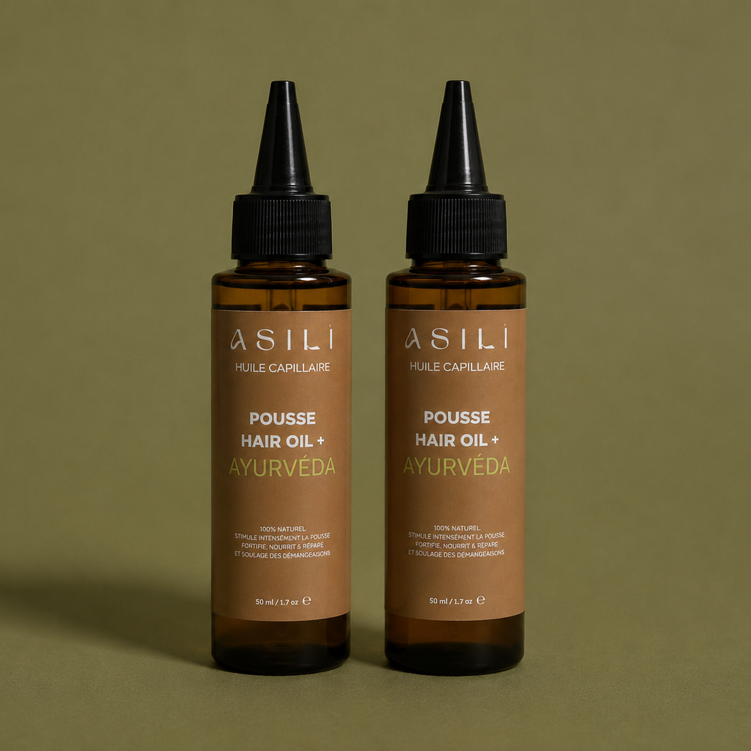 Duo Huile Ayurvédique Croissance Asilì | 2 × 50 ml